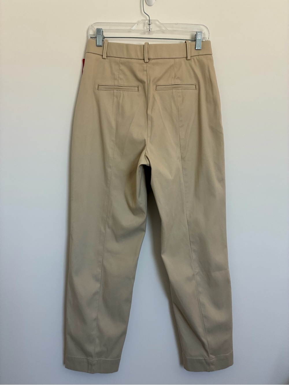 SPANX Supersmooth Stretch Twill Slim Straight Pants size medium Sandbar - Picture 9 of 9